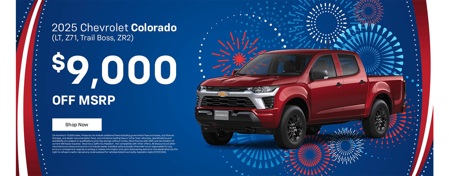 Explore the 2025 Chevrolet Colorado