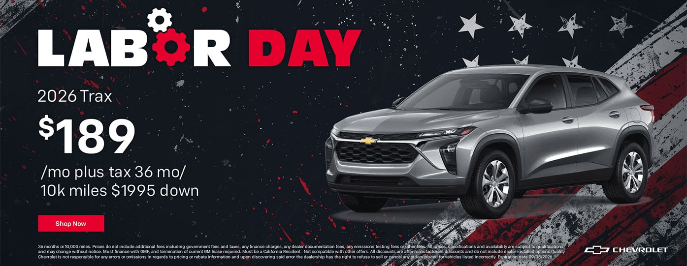 Chevy Trax Inventory